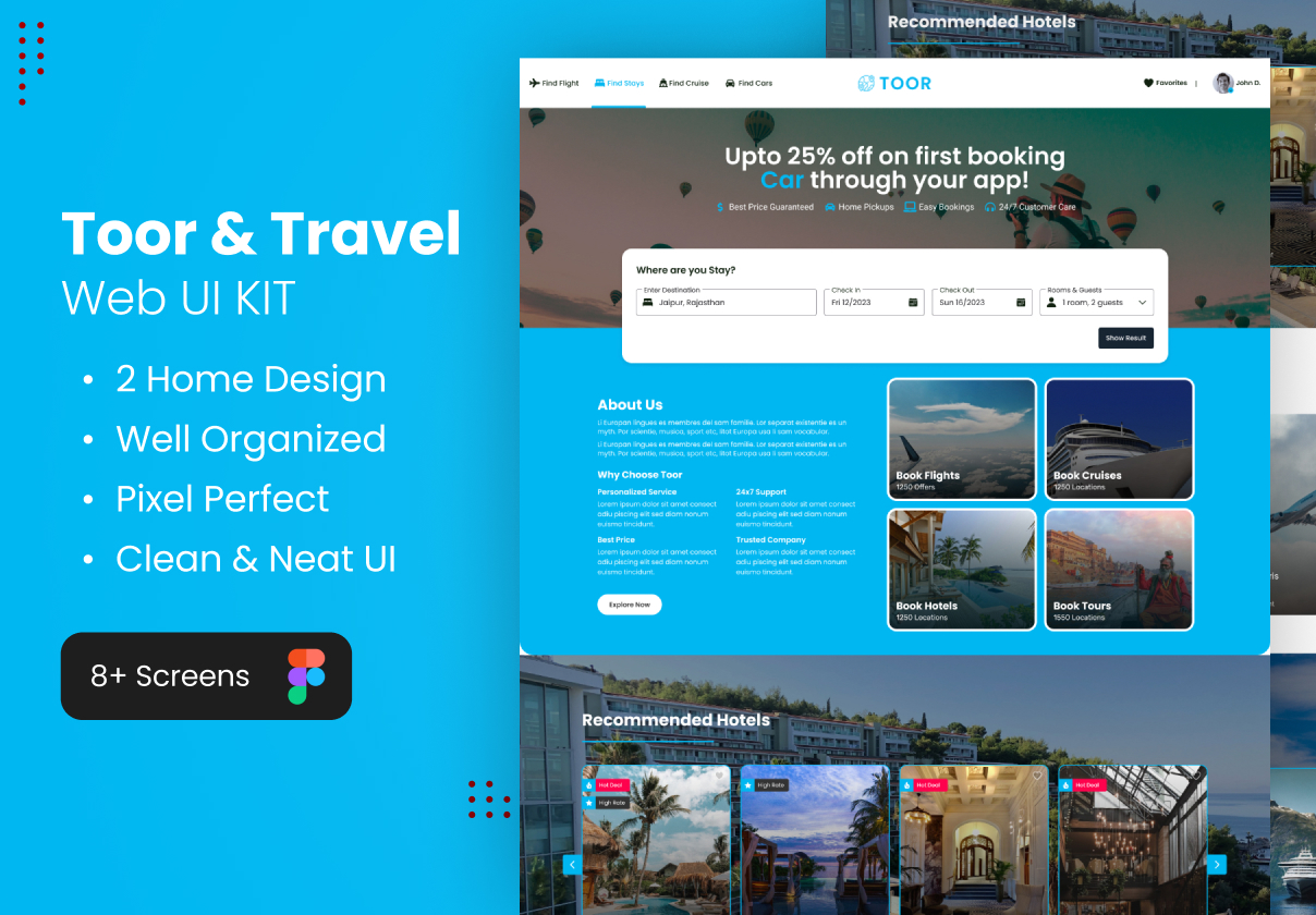Tourism Booking Platform for Travel Agency